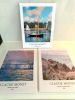 3er Wandbilder Serie MONET 🛡️ neu 90x40 cm