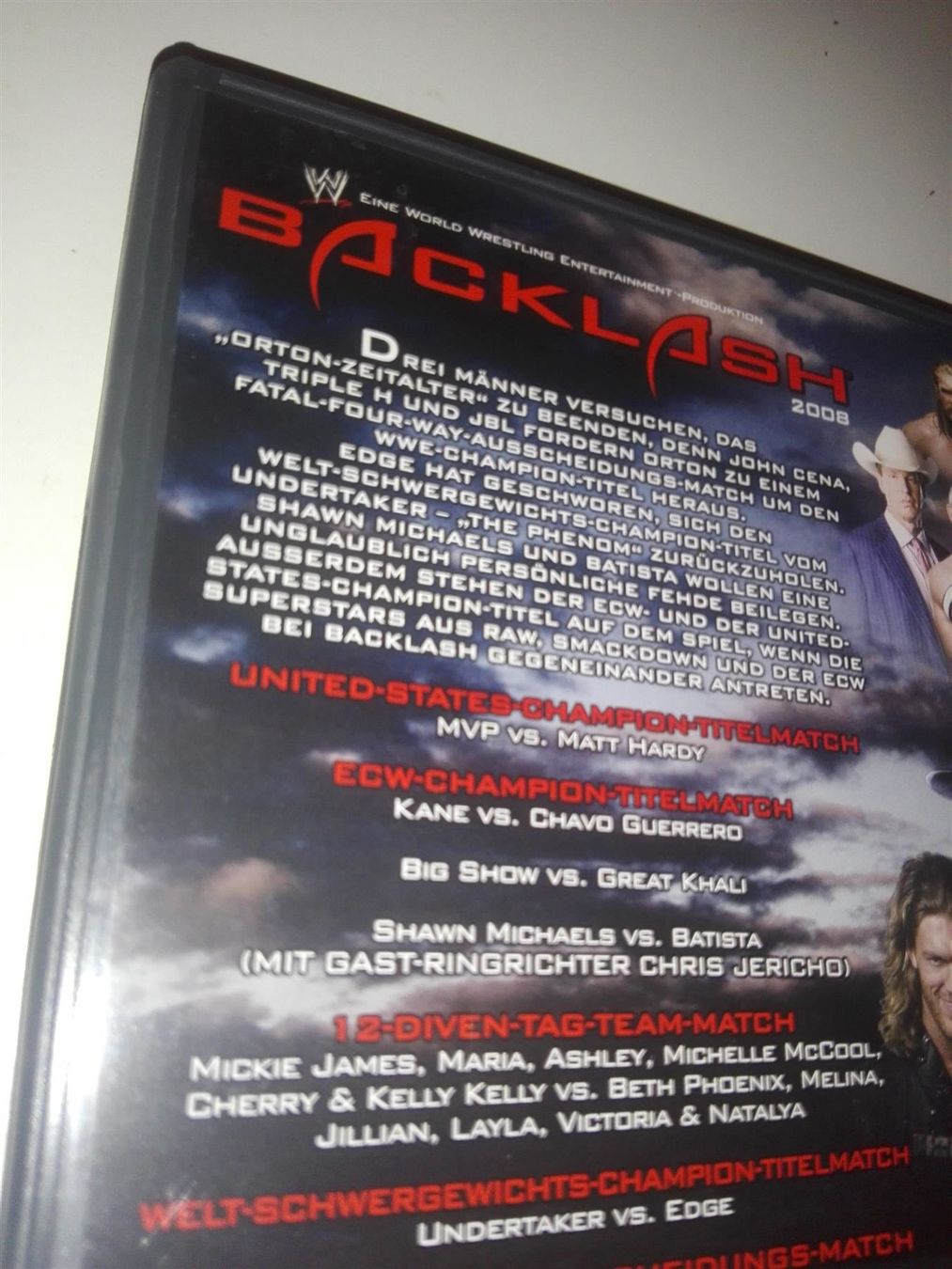 Alle DVDs: Backlash (2008)          -Silver Vision- – Gebraucht aus St. Gallen von elk2021 4