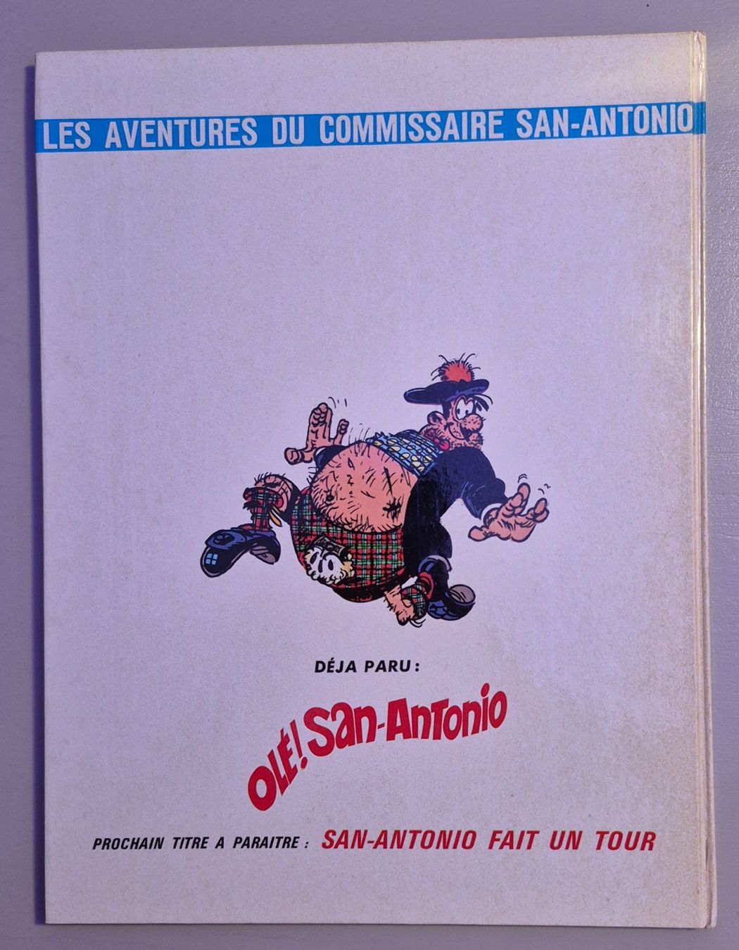 Fumetti: San-Antonio en Écosse - tome 2 - EO 1972 TBE – Usato da Grand-Lancy venduto da loi_599y 1