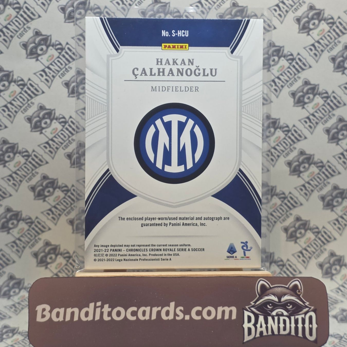 Topps Sammelbilder & Trading cards: 2021 Panini Crown Hakan Calhanoglu patch auto /94 Inter – Gebraucht aus Liebefeld von Banditocards 1