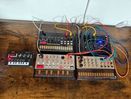 Korg Volca/Nu Synthesizer Set - gepflegt und wenig gebraucht
