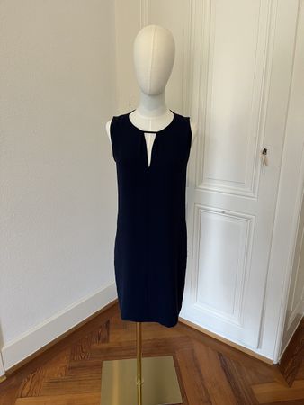 Massimo Dutti Navy Blue Dress, Size 36