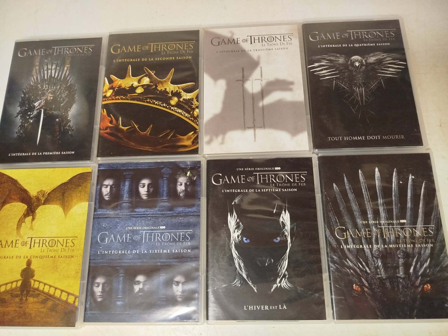 Alle DVDs: Game of Thrones -  1-8 – Gebraucht aus La Chaux-de-Fonds von Emmaus2300CDF