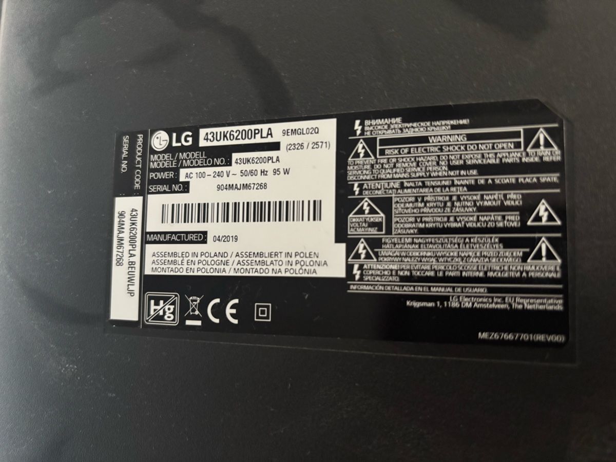 Televisori: Fernseher LG – Nuovo (secondo la descrizione) da Horgen venduto da jen_jlk5 3