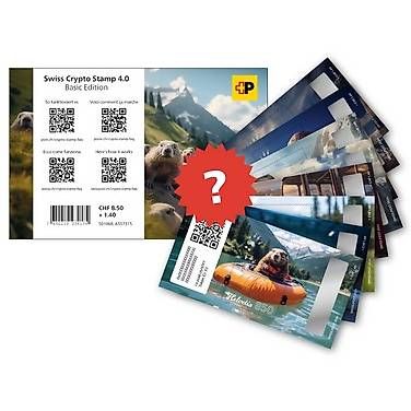 Alle Briefmarken: Swiss Crypto Stamp 4.0 Basic Edition – Gebraucht aus Innerferrera von ani_c5r6