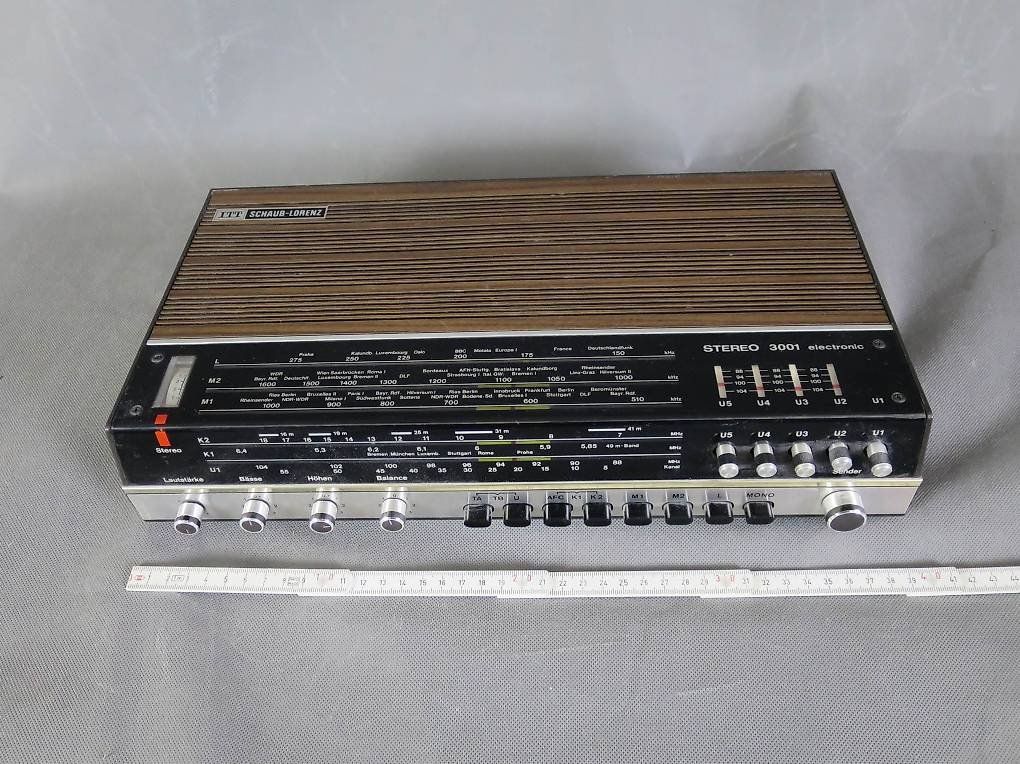 Schaub Lorenz Radio: Schaub-Lorenz Radio, stereo 3001 electronic – Usato da Zürich venduto da 1.Simon