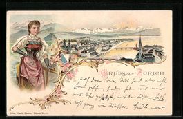 Litho Zürich, Totalansicht, Maid in tai