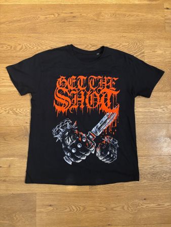 GET THE SHOT - Hardcore Deathcore Hatebreed Lionheart Shirt