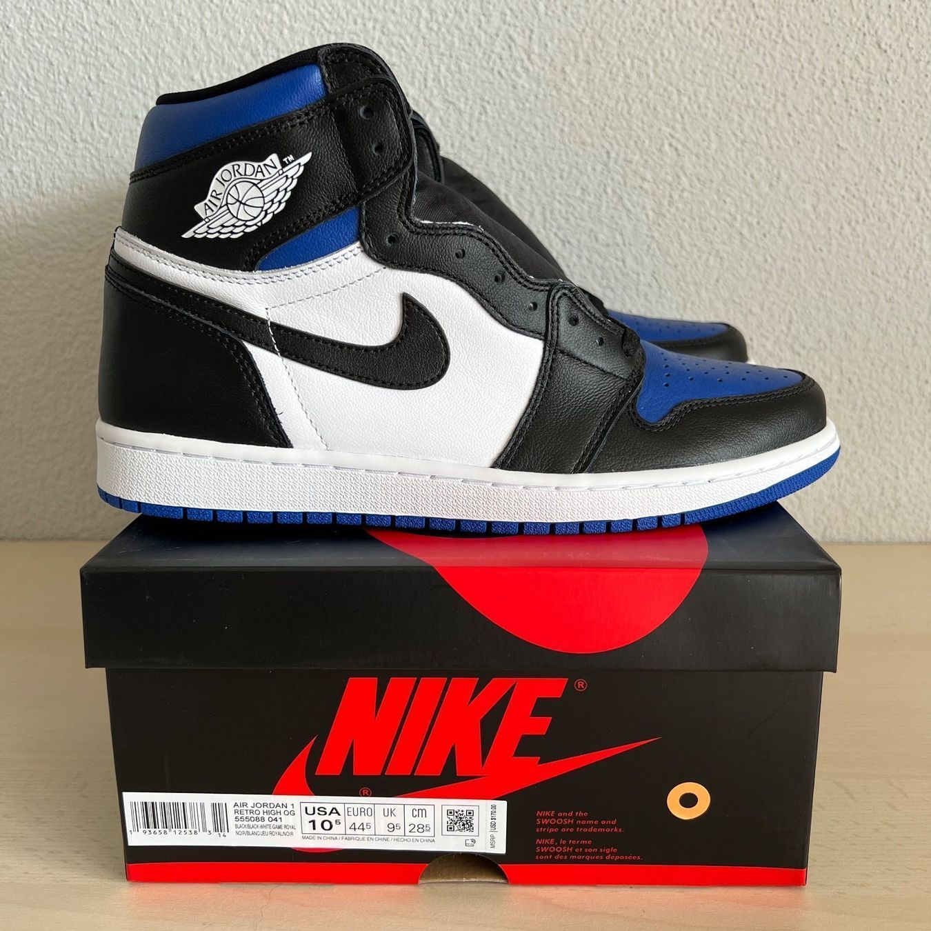 Jordan Scarpe da uomo: Jordan one retro high royal toe – Nuovo e nell'imballaggio originale da Stans venduto da RemoZimmermann