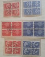 1959 bis zur 1965, Europamarken ET im 4-Block Kt. 87.-