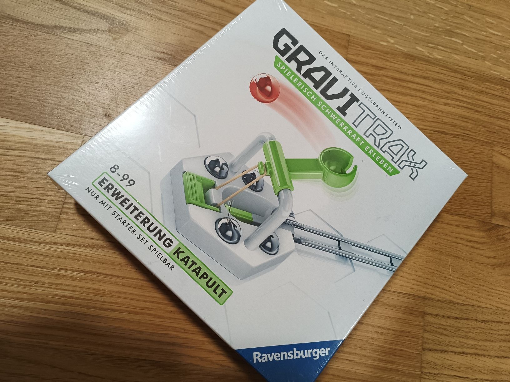 Ravensburger Giocattoli: GRAVITRAX Erweiterung Katapult neu – Nuovo e nell'imballaggio originale da Muri AG venduto da Mupuputs