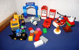 LEGO Duplo  Batman, Polizei Station, Feuerwehr, 5 Figuren