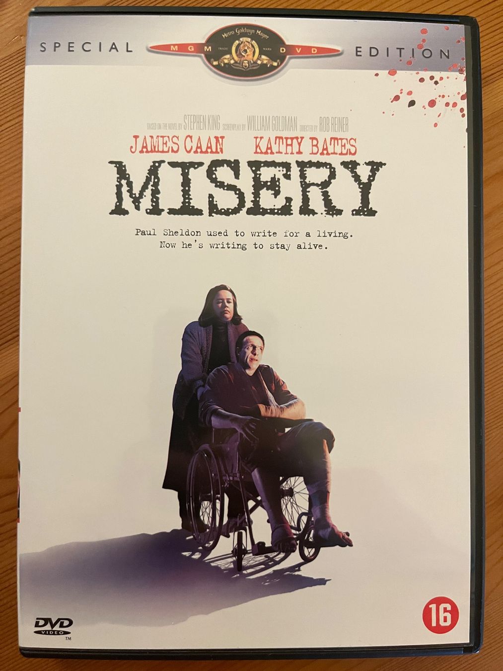 Tutti i DVDs: MISERY - ROB REINER - KATHY BATES & JAMES CAAN – Usato da Lausanne venduto da sbar224