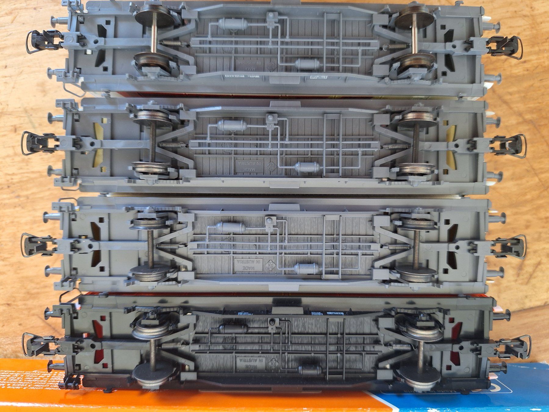 Roco Modelleisenbahnen: Set mit 4 Güterwagen von Roco / AC – Gebraucht aus Basel von Dagonin 2
