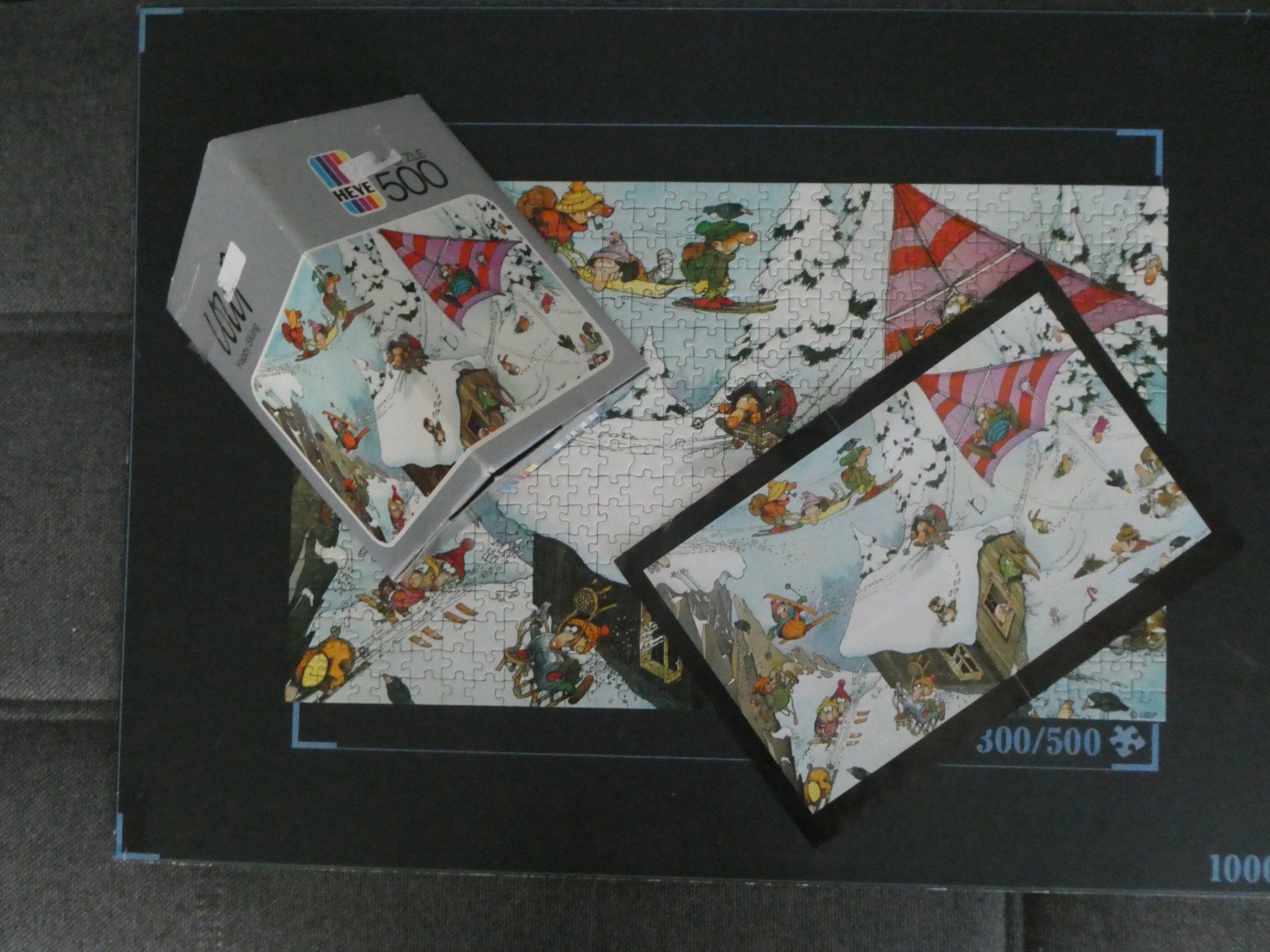 Heye Puzzles: Happy Skiing Heye-Puzzle 500 Teile – Gebraucht aus Steinhausen von Aktion 2
