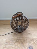 Lampe / Laterne dunkelbraun