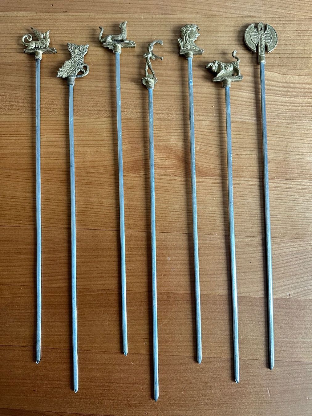Bestecksets: 7 Grillspiesse – Gebraucht aus Bülach von Jubet