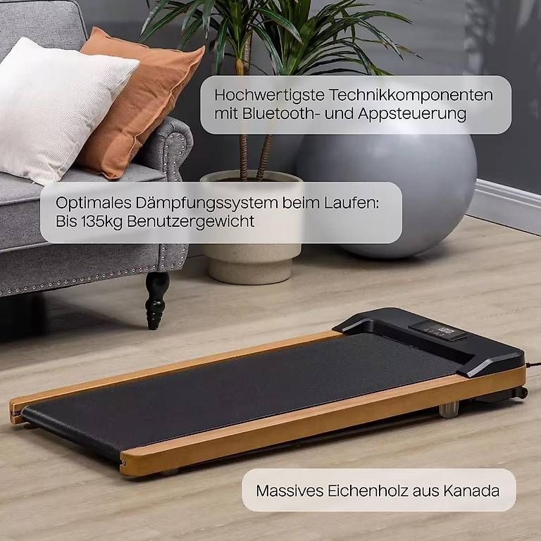 Walkingpad Hometrainer: TWEELS Walking Pad Laufband aus Eichenholz – Usato da Wetzikon ZH venduto da Aebisland 1