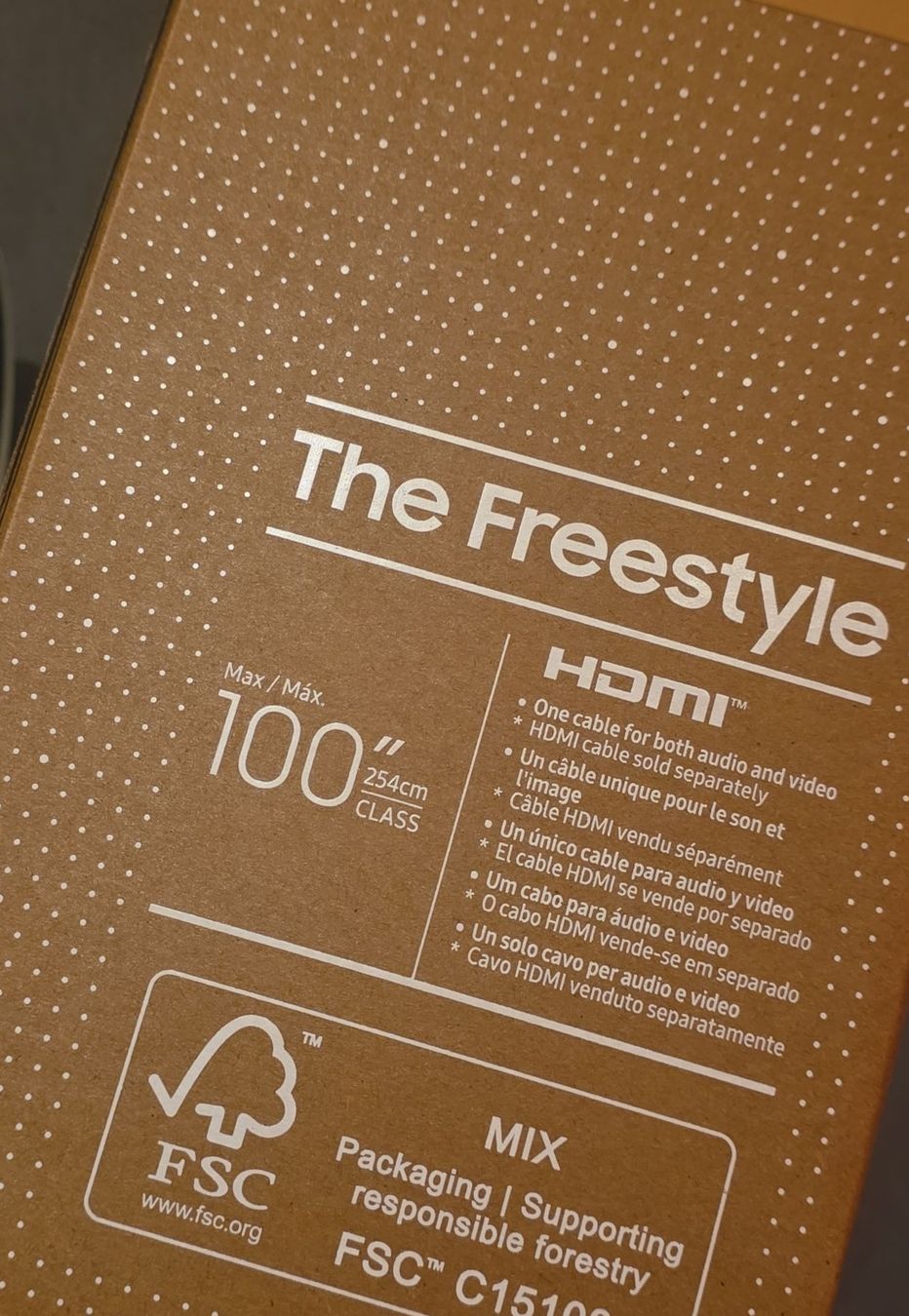 Samsung Proiettori: Samsung The Freestyle Projector Like New – Nuovo (secondo la descrizione) da Jona venduto da lau_nts5 3