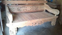 Bank Teak Holzbank Sitzbank Gartenbank Teakholz Gartenmöbel
