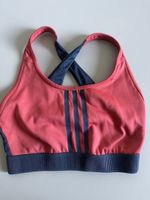 Adidas Sports Bra, Size S, Red and Blue, Lightly Used