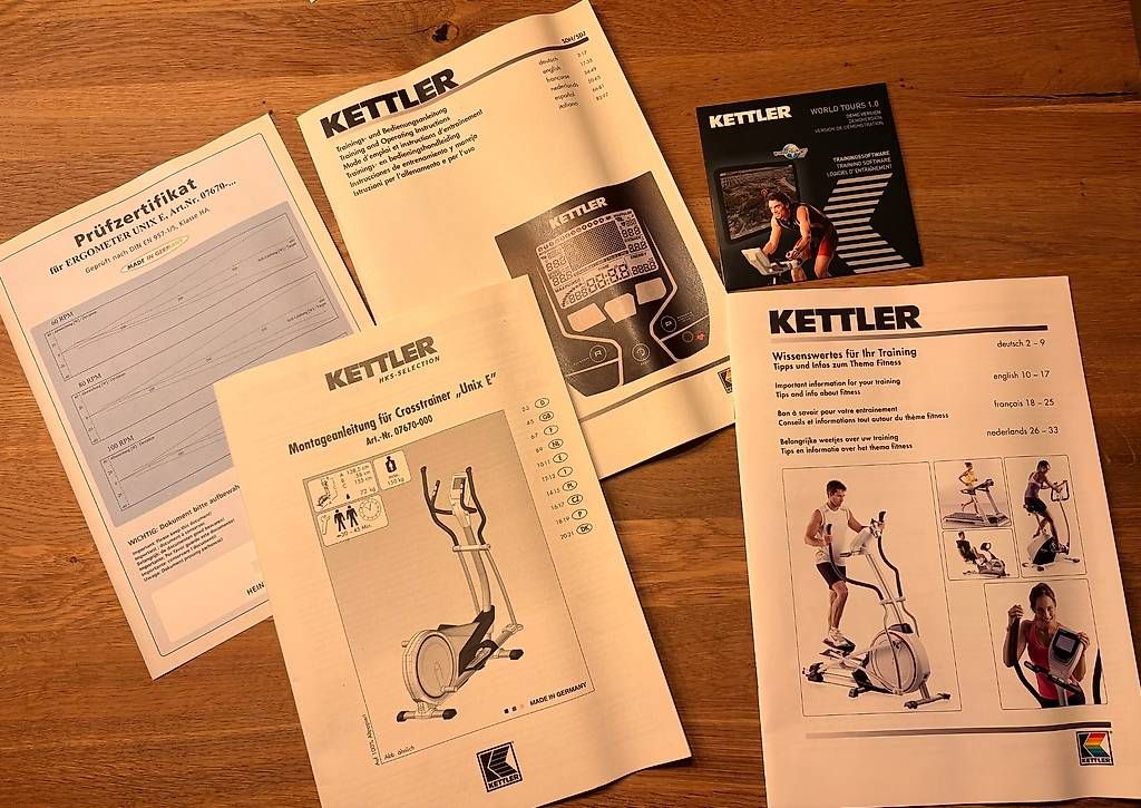 Hometrainer: Crosstrainer Kettler Unix – Usato da Nidau venduto da Cassandra84 4