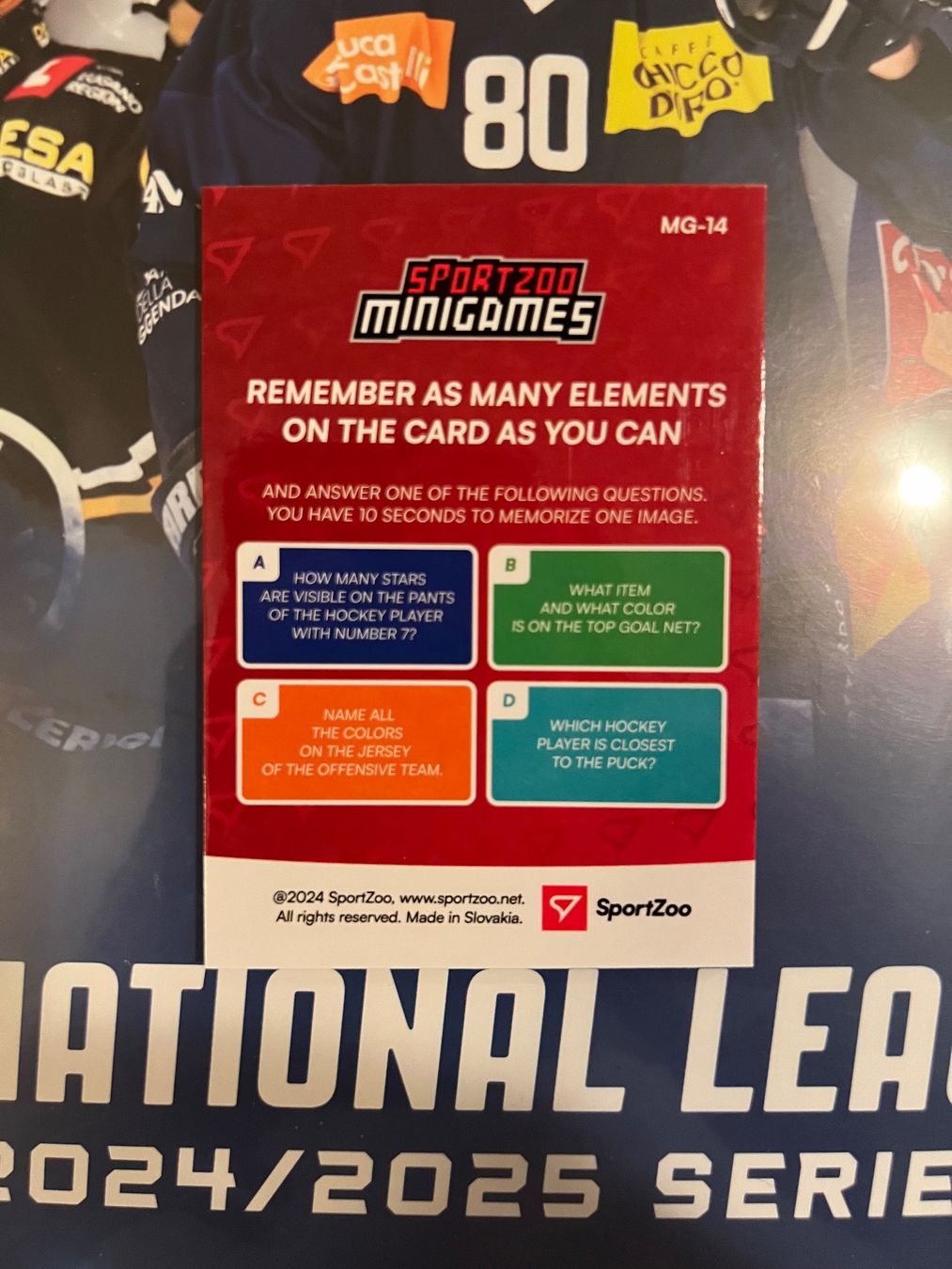 Sportzoo Sammelbilder & Trading cards: Sportzoo - Minigame 14 - NLA 24/25 – Neu (gemäss Beschreibung) aus Cugnasco von Tiz_97 1
