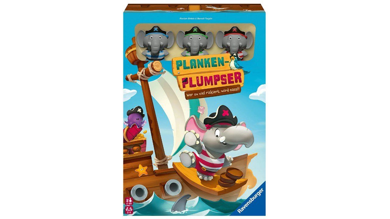Ravensburger Giochi: Ravensburger Planken-Plumpser – Nuovo e nell'imballaggio originale da Winterthur venduto da mathis-spielsteine