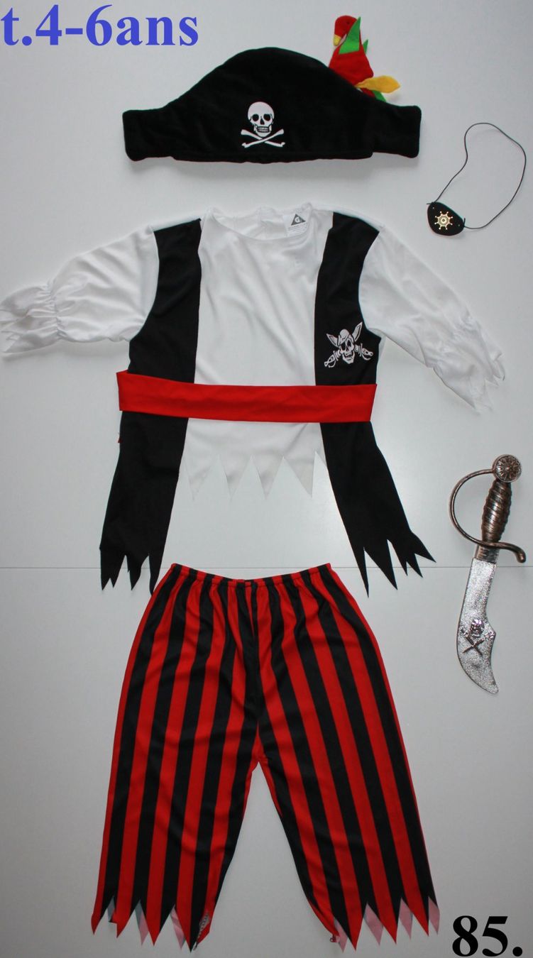 Kostüme: Costume pirate / Pirat t. 4 - 6 ans – Neu (gemäss Beschreibung) aus Peseux von CoolShoping