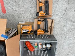 Bostitch Kompressor und Druckluftpistole Set