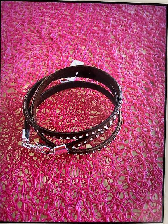 Armbänder & -reifen: Armband Leder/Silber – Gebraucht aus Zürich von 1daniela1
