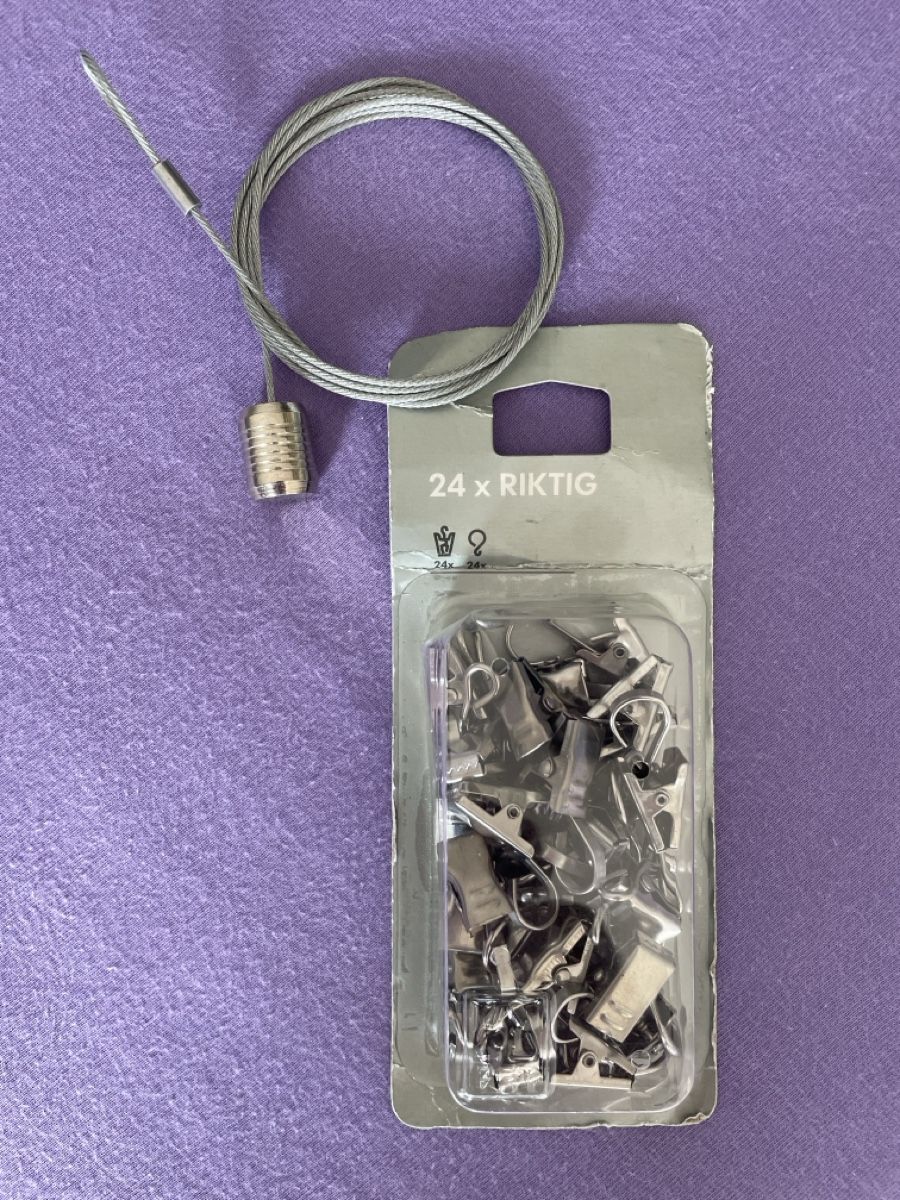 Ikea Alle Dekorationen: Fotoleine (magnetisch) inkl. Clips – Neu (gemäss Beschreibung) aus Luzern von madameglaser