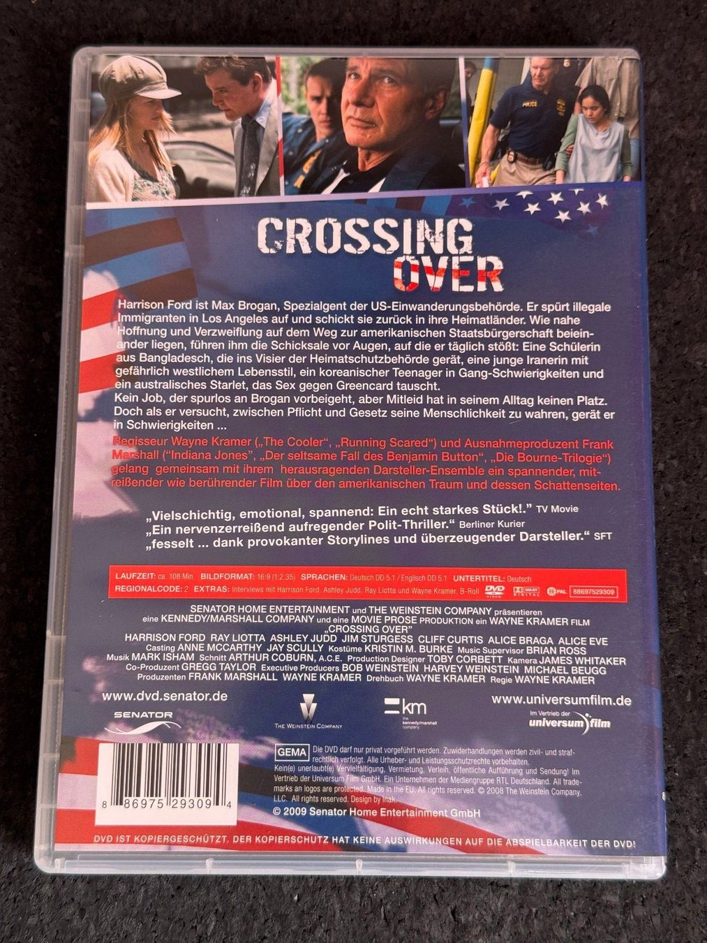 Tutti i DVDs: CROSSING OVER DVD DE/EN – Usato da Fribourg venduto da tschjoly 1