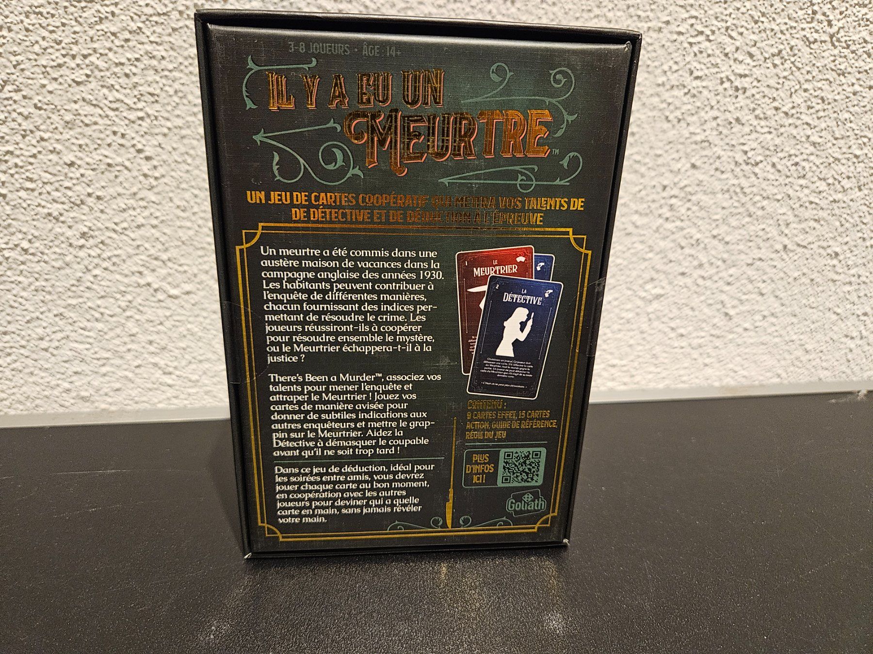 Giochi: Neu - Goliath - Il y a eu un Meurtre – Nuovo e nell'imballaggio originale da Dagmersellen venduto da Jarsetz_Restposten 1