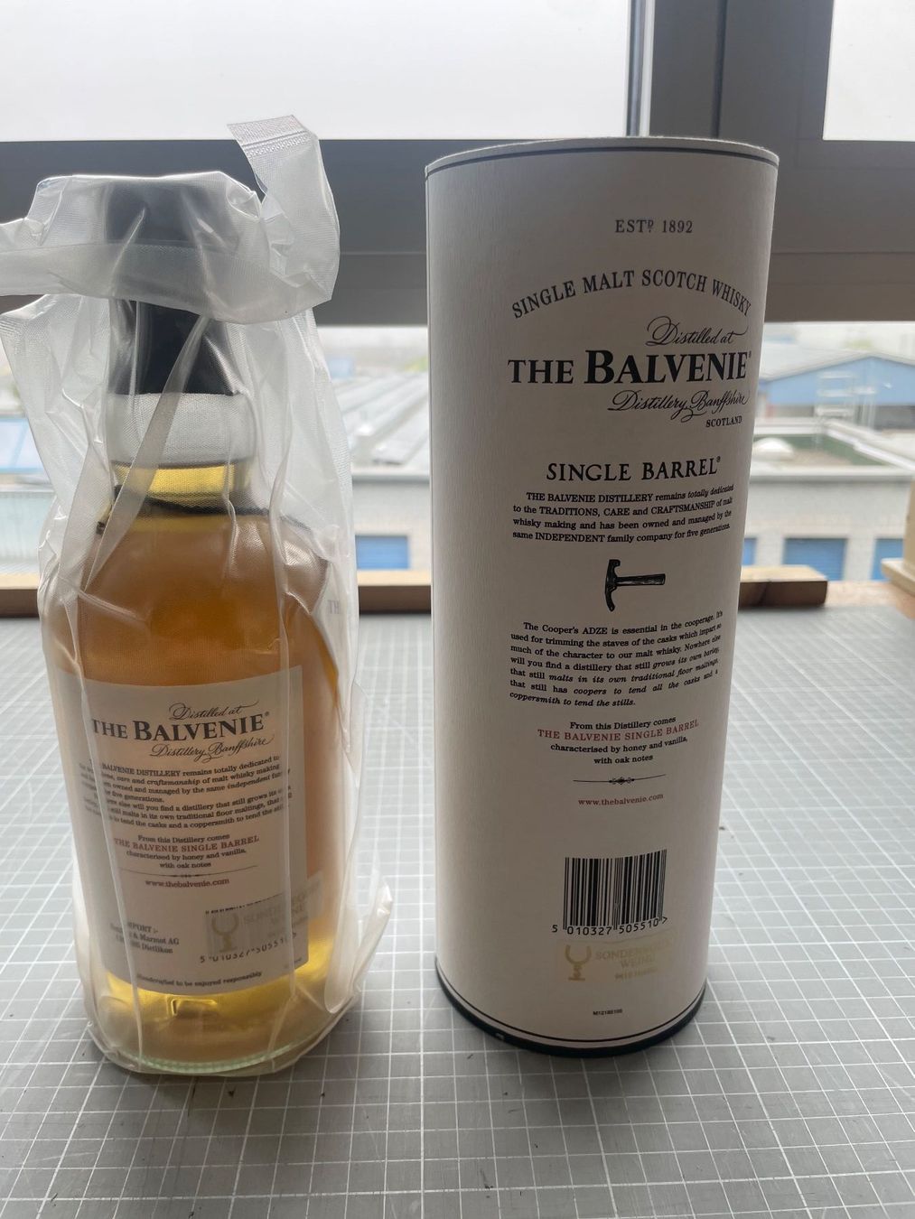 Balvenie Bevande alcoliche: The Balvenie 15 Years Single Barrel – Nuovo e nell'imballaggio originale da Flawil venduto da Pirar 4