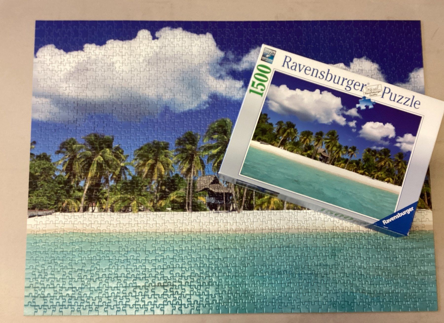 Ravensburger Puzzle: RAVENSBURGER Puzzle Insel – Usato da Zürich venduto da Restwert_Zuerich