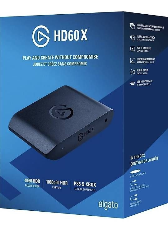 Aufnahmegeräte: Carte d acquisition elgato HD60X – Gebraucht aus Aigle von led_8nd2 1