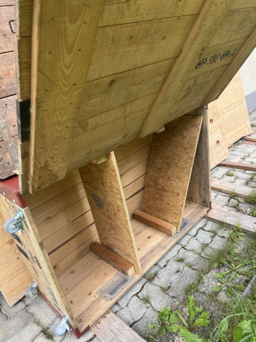 Pallets: SBB Paletten mit Rhamen und Deckel – Usato da Saas im Prättigau venduto da ray_man_98 1