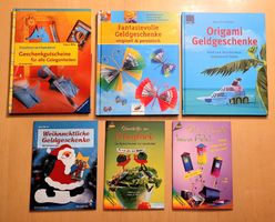 Geldgeschenke basteln - Bücherpaket