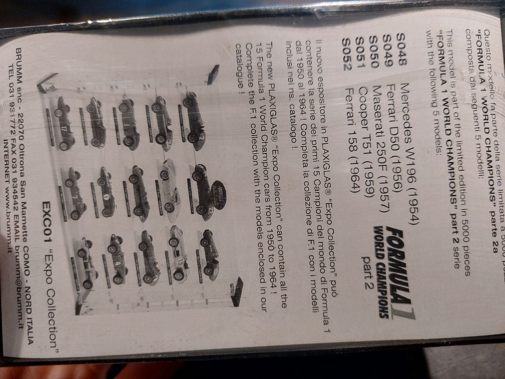 Brumm Modellautos: Brumm limited Edition Cooper T51 Jack Braham – Neu und originalverpackt aus Effretikon von swobdo 3