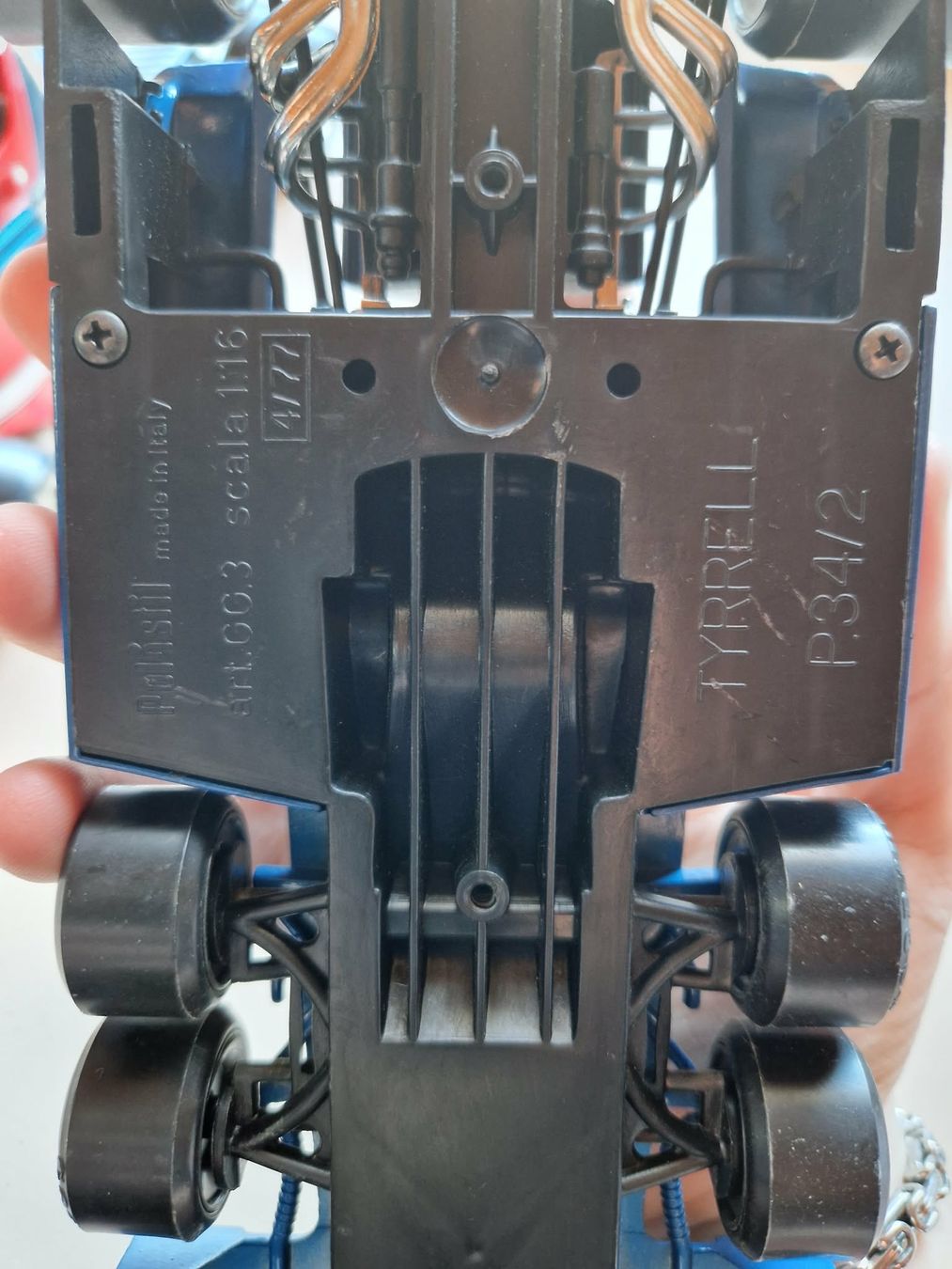 Tyrrell Modellini d'auto: Tyrrell P34/2 Formel 1 Modellauto, Massstab 1:16, – Usato da Aesch LU venduto da teddy210 1