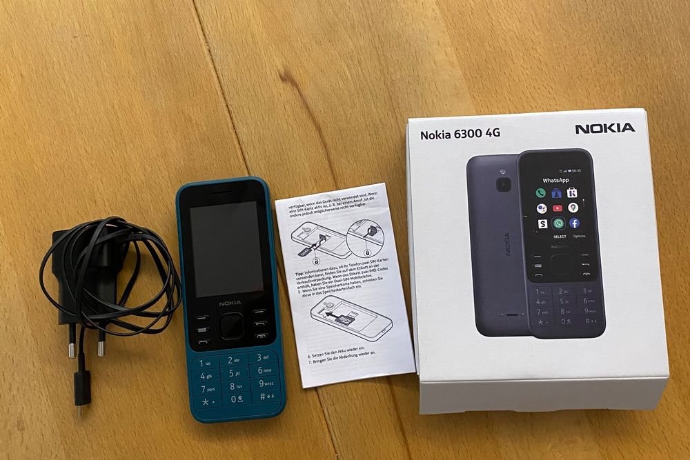 Nokia 6300 4G d.grün Kaufen auf Ricardo