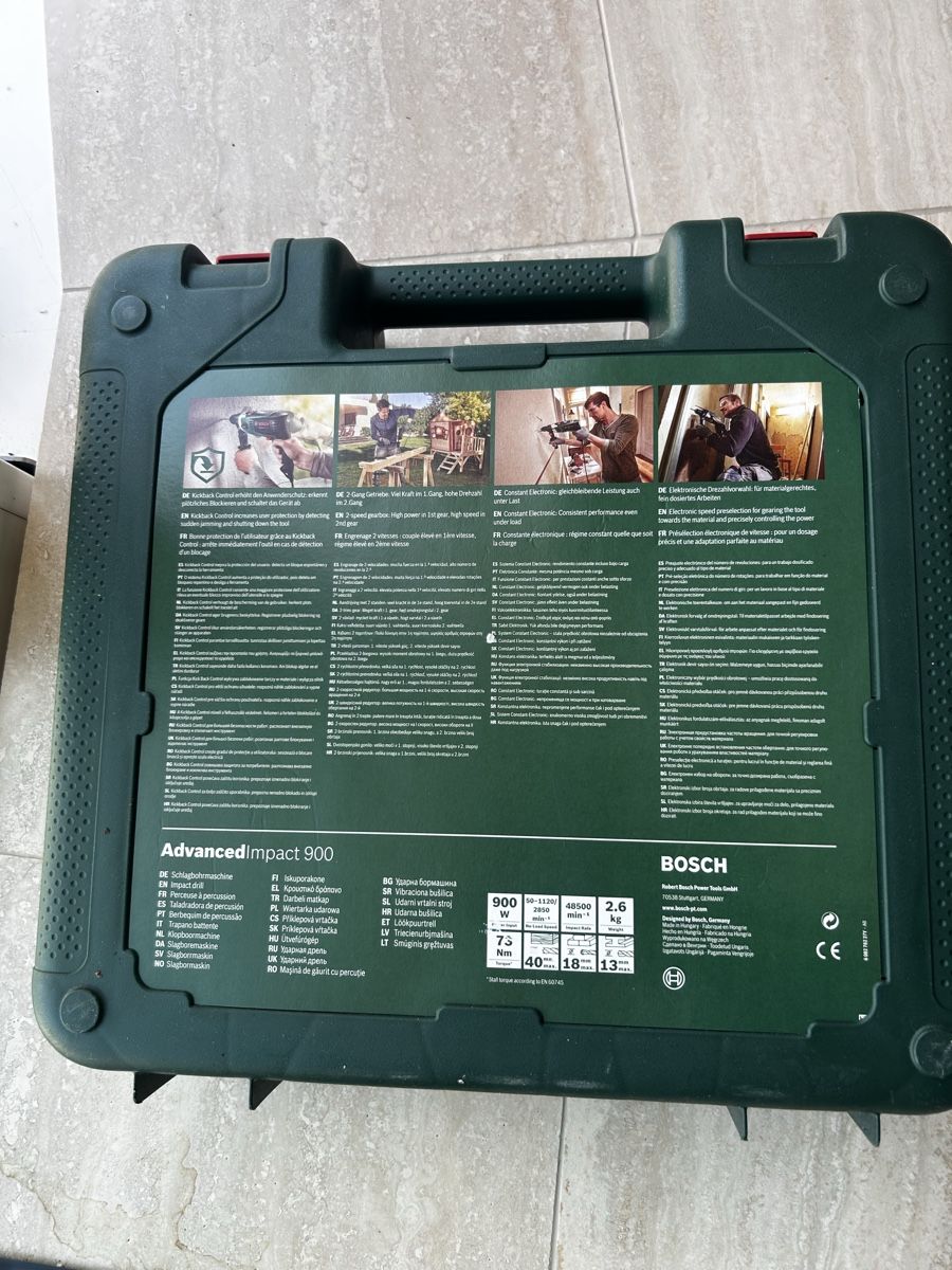 Bosch Perceuses: BOSCH AdvancedImpact 900 Hammer Drill Driver with Case – D'occasion à Zürich par fan_z5fl 3