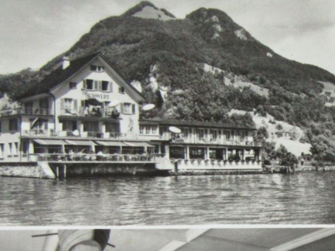 Cartes postales: GERSAU HOTEL SCHWERT SZ AK – D'occasion à Ettingen par Hausi4711 2