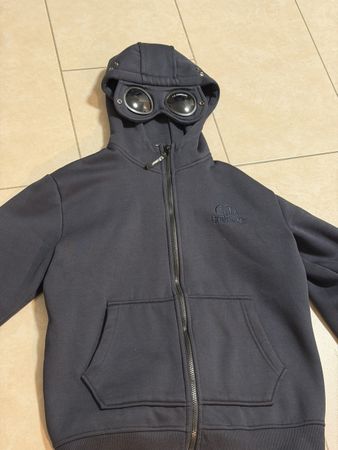 C.P. Company Goggle Hoodie, Navy, Gr. M, Top Zustand