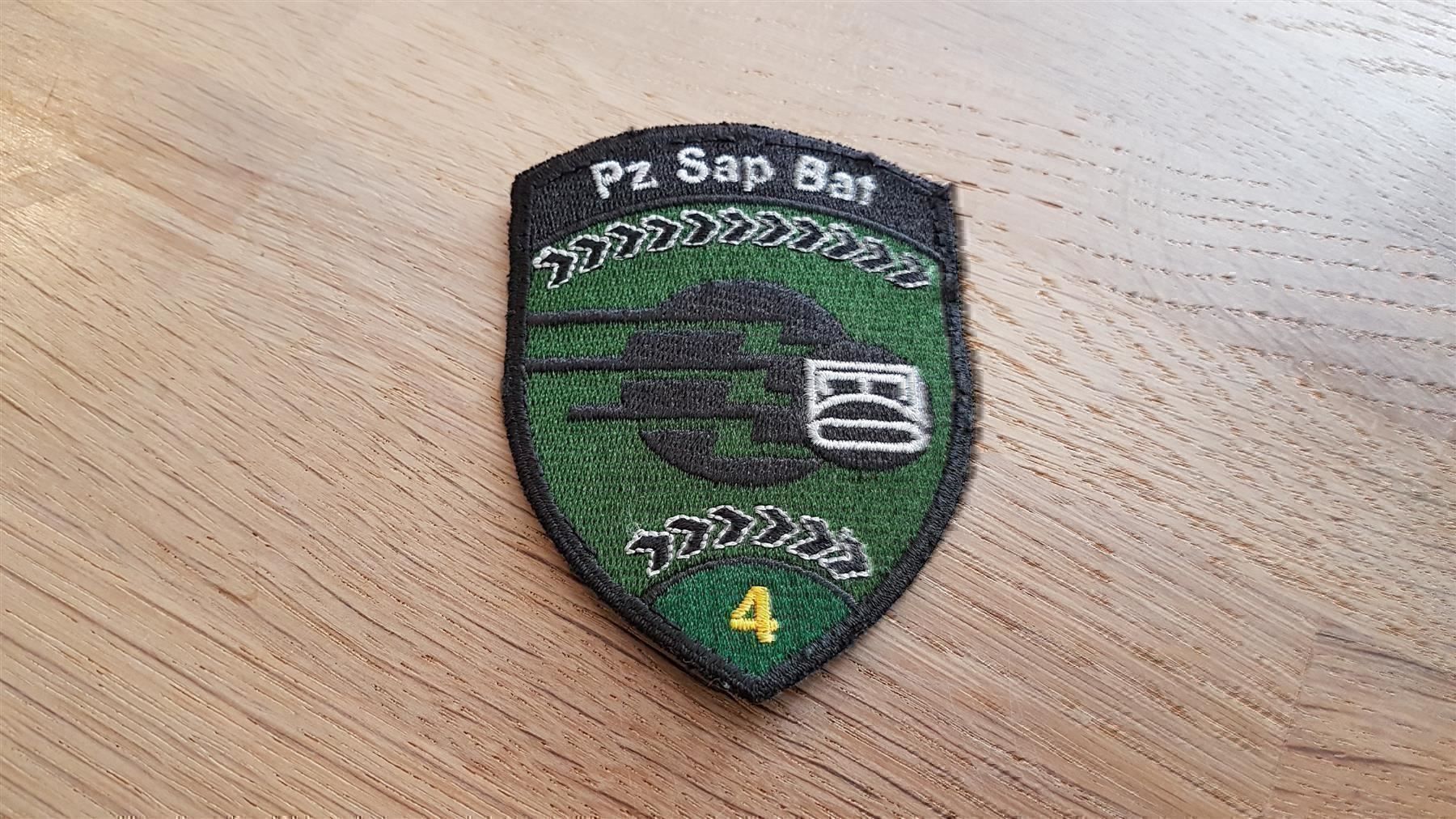 Placchette & Badge: Badge Pz Sap Bat 4 grün – Usato da Erlinsbach venduto da S700