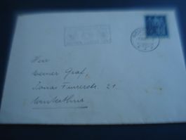Brief Sonder-o 1. Bundesbrief 1291, Brunnen 1.8.1941