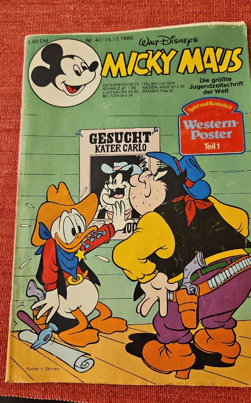 BD: Micky Maus Comic Nr. 42/1980  – D'occasion à Basel par Melibu