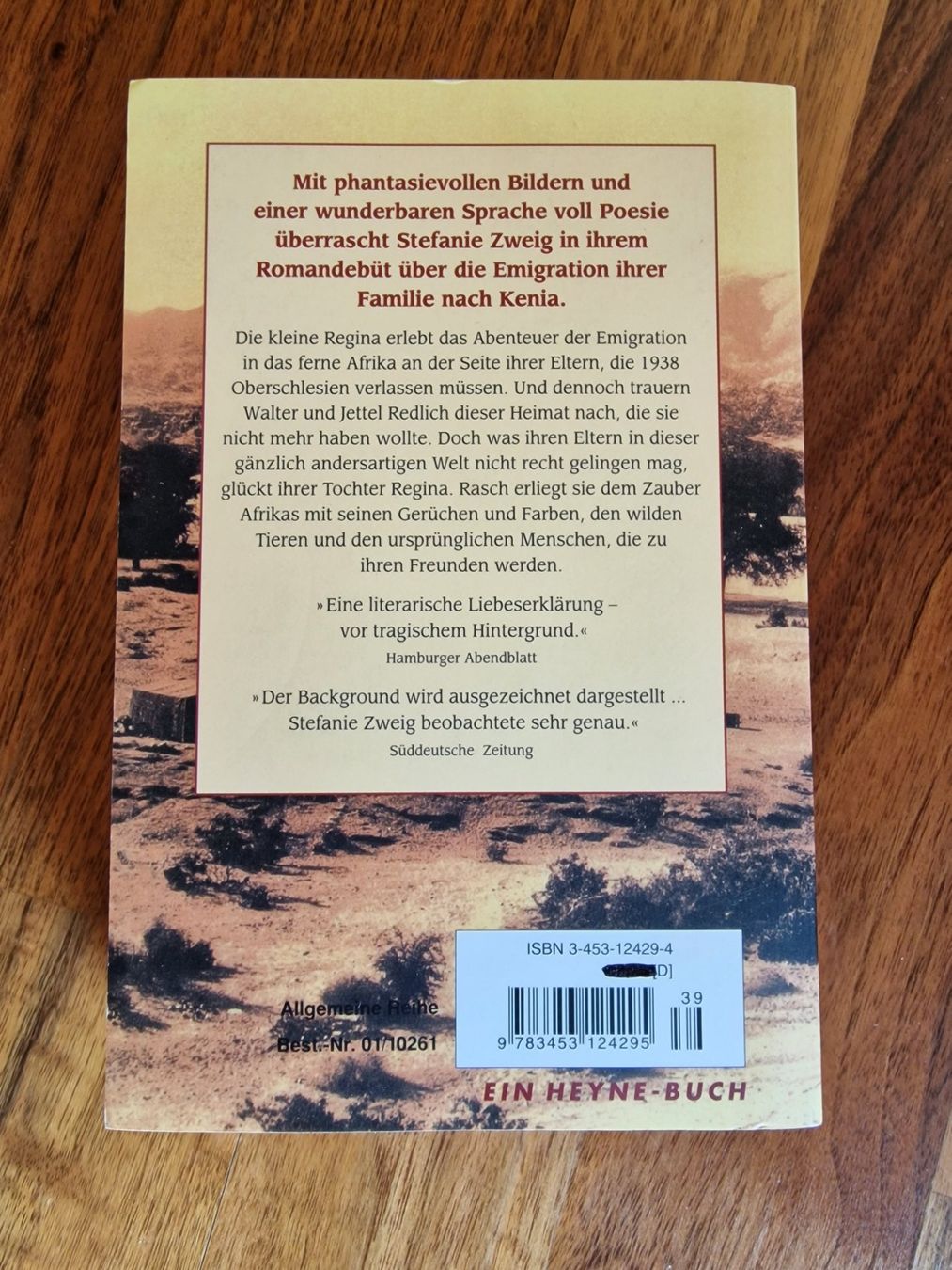 Bücher: Nirgendwo in Afrika - Stefanie Zweig – Gebraucht aus Zermatt von  1