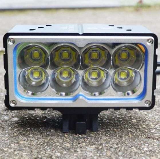 Pezzi di ricambio: Fahrradlicht 9600LM 8xT6 LED 18650 – Nuovo e nell'imballaggio originale da Unterägeri venduto da RmOnline 1